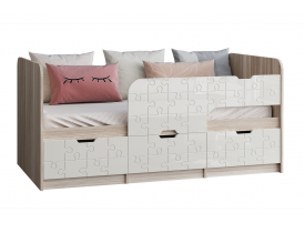 Белый глянец / Ясень шимо светлый (правый)