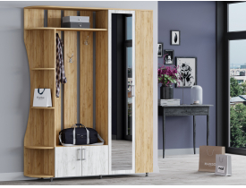 дуб крафт золотой/дуб крафт белый