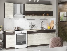 венге / дуб крафт белый