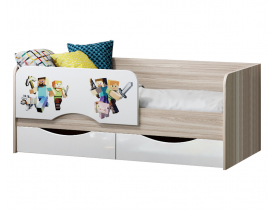 Ясень шимо светлый / Белый глянец, ф/п 