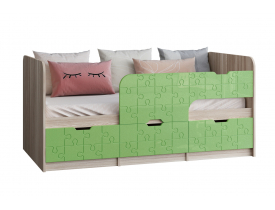 Салатовый металлик / Ясень шимо светлый (правый)