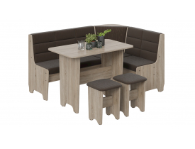 Коричневый (кашемир) / Дуб Сонома трюфель