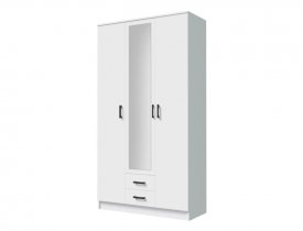 Белый гладкий