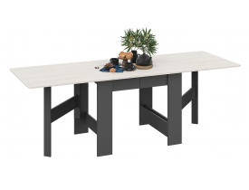 Дуб крафт белый / Антрацит