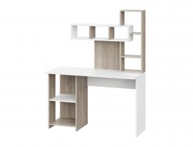 Дуб крафт серый / Белый