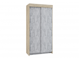 дуб крафт серый/бетонный камень