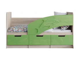 Салатовый металлик / Ясень шимо светлый (правый)